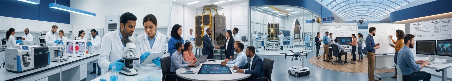 Des talents de toutes origines connectés au réseau technologique mondial de NEX